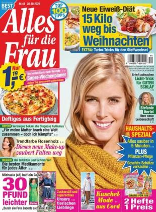 Alles fur die Frau - 26 Oktober 2022