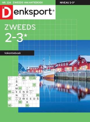 Denksport Zweeds 2-3 vakantieboek - 20 oktober 2022