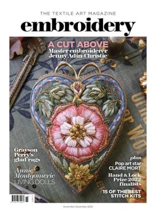 Embroidery Magazine - November 2022