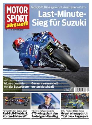 MOTORSPORT aktuell - 19 Oktober 2022