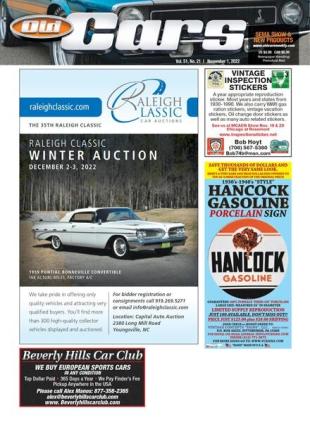 Old Cars Weekly - 01 November 2022