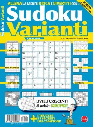 Sudoku Varianti - novembre 2022