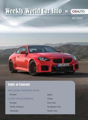 Weekly World Car Info - 15 October 2022