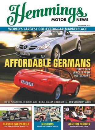 Hemmings Motor News - November 2022