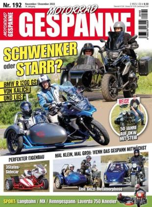 Motorrad Gespanne - November-Dezember 2022