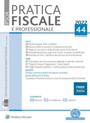 Pratica Fiscale e Professionale - 21 Novembre 2022