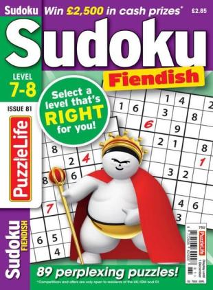 PuzzleLife Sudoku Fiendish - 01 October 2022