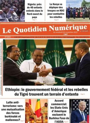 Quotidien Numerique d'Afrique - 04 novembre 2022