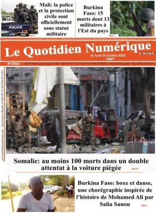 Quotidien Numerique d'Afrique - 31 octobre 2022