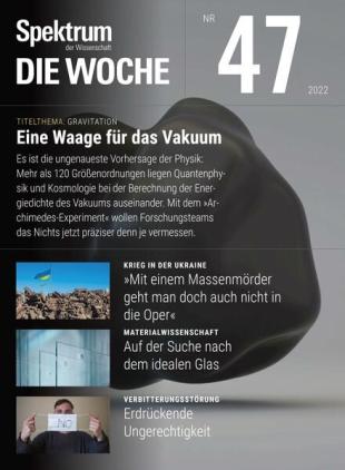 Spektrum - Die Woche - 24 November 2022