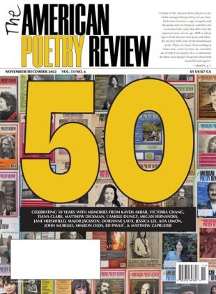 The American Poetry Review - November-December 2022
