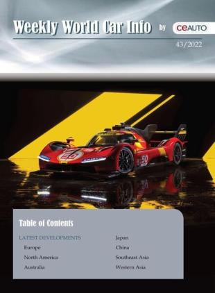 Weekly World Car Info - 05 November 2022