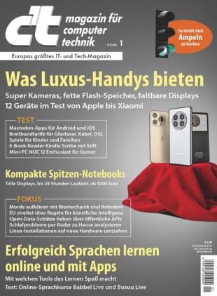 c't Magazin fur Computertechnik - Januar 2023