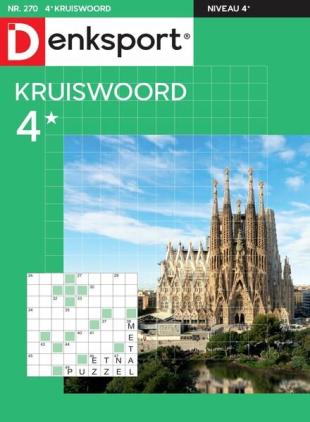 Denksport Kruiswoord 4 - december 2022