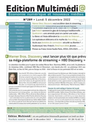 Edition Multimedia - 05 decembre 2022