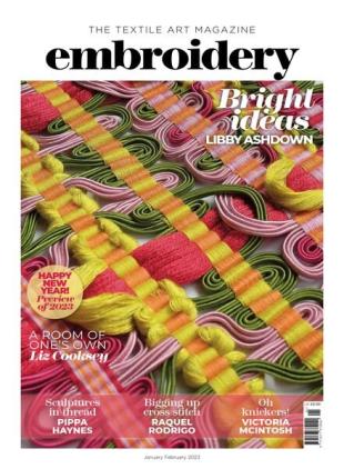 Embroidery Magazine - January 2023