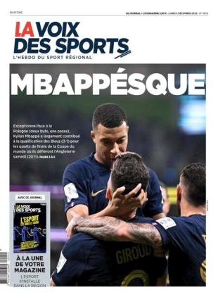La Voix des Sports - 05 decembre 2022