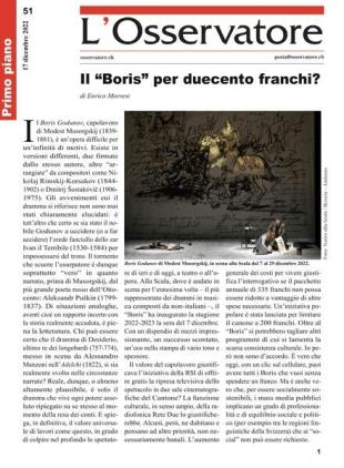 L'Osservatore - 17 dicembre 2022