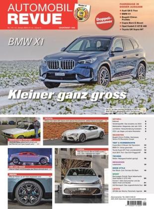 Automobil Revue - 12 Januar 2023