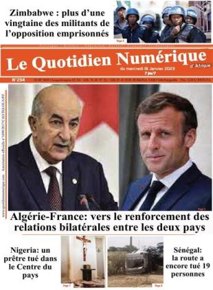 Quotidien Numerique d'Afrique - 18 janvier 2023