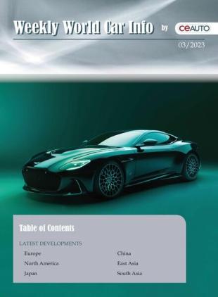 Weekly World Car Info - 21 January 2023