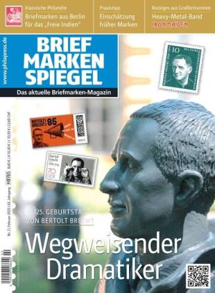 Briefmarken Spiegel - Februar 2023