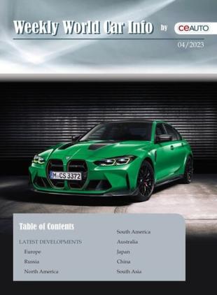 Weekly World Car Info - 28 January 2023