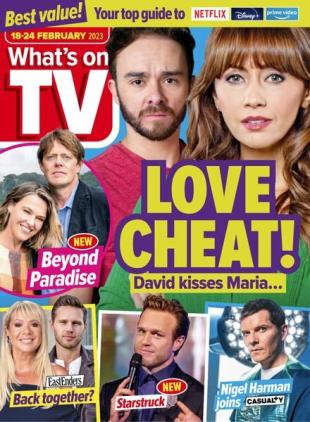 What's on TV - 18 February 2023