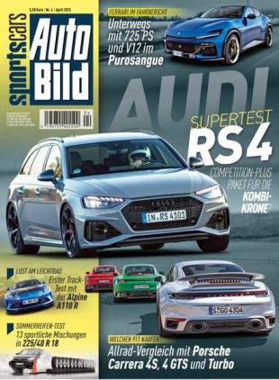 Auto Bild Sportscars - April 2023