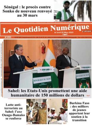 Quotidien Numerique d'Afrique - 20 mars 2023