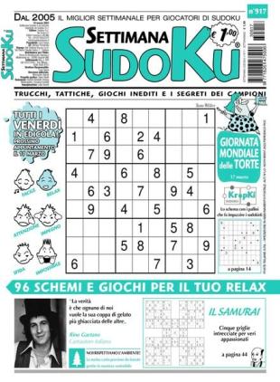 Settimana Sudoku - 08 marzo 2023