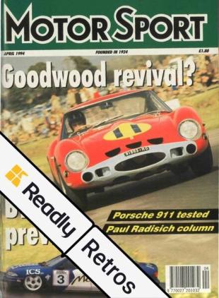 Motor Sport Retros - 25 April 2023