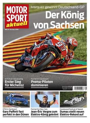 MOTORSPORT aktuell - 19 Juli 2018