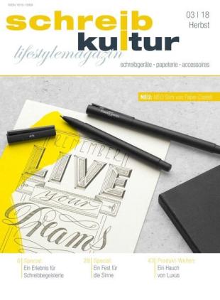 Schreibkultur - August 2018