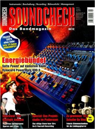 SOUNDCHECK - Juli 2012