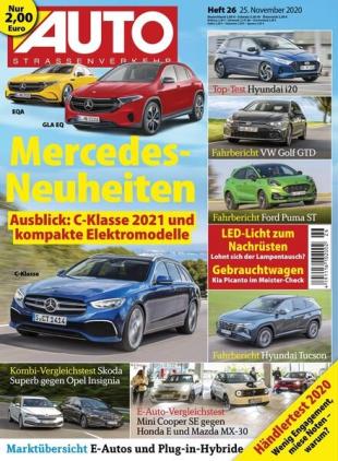 Auto Strassenverkehr - 25 November 2020