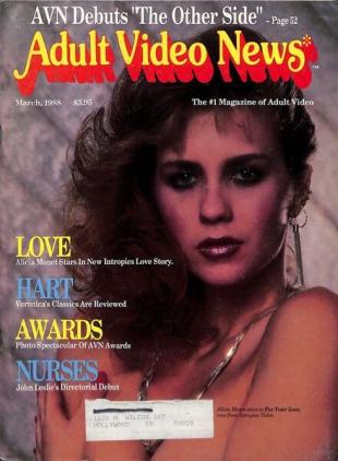 Adult Video News - March 1988