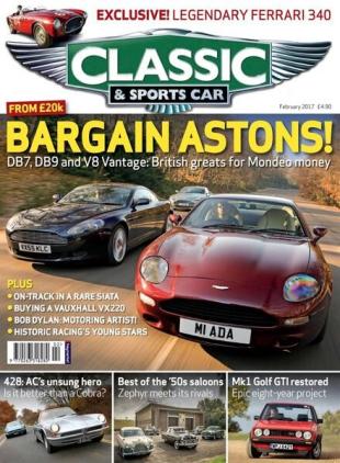 Classic & Sports Car - January 2017