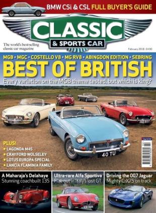 Classic & Sports Car - January 2018