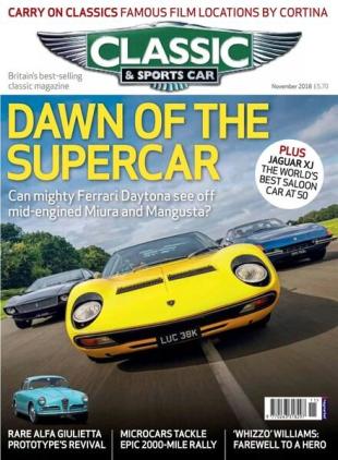 Classic & Sports Car - October 2018