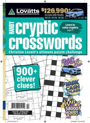 Lovatts Handy Cryptic - July 2023