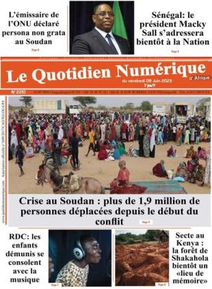 Quotidien Numerique d'Afrique - 09 juin 2023