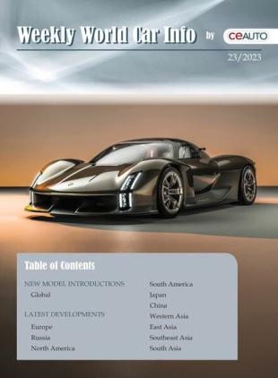 Weekly World Car Info - 10 June 2023