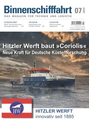 Binnenschifffahrt - Juli 2023