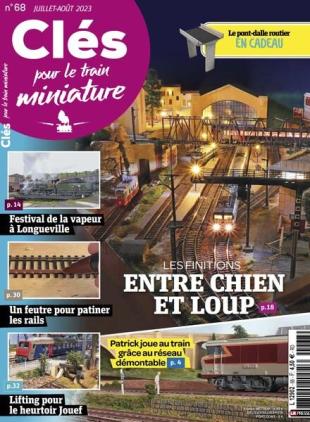 Cles pour le train miniature - juillet-aout 2023