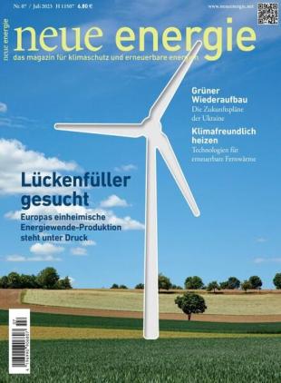 neue energie - Juli 2023