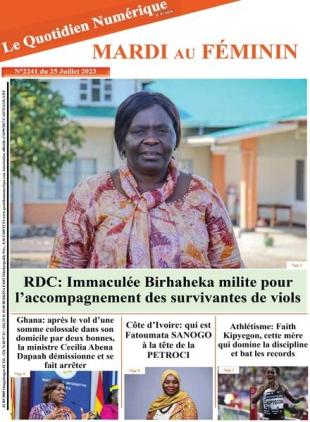 Quotidien Numerique d'Afrique - 25 juillet 2023