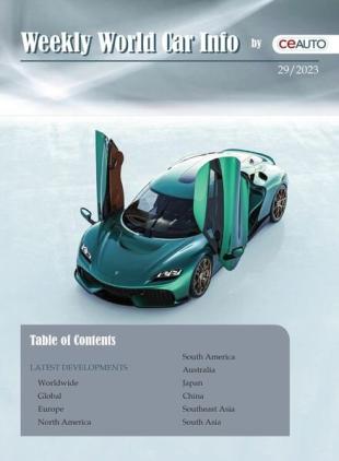 Weekly World Car Info - 22 July 2023