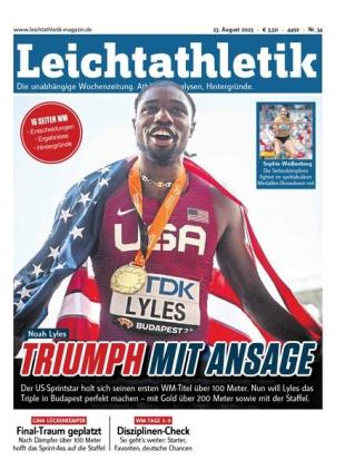 Leichtathletik - 22 August 2023