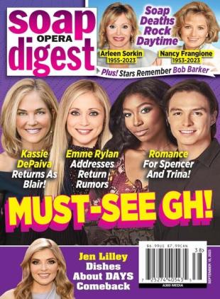 Soap Opera Digest - September 18 2023
